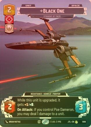 Black One - Straight At Them (Prestige) - 1069 - Rare (Foil)