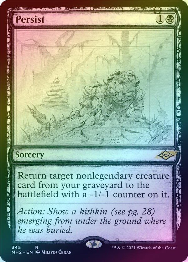 Persist - Sketch Showcase (Foil) (MH2)