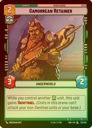 Gamorrean Retainer - 112/262 - Common (Foil)