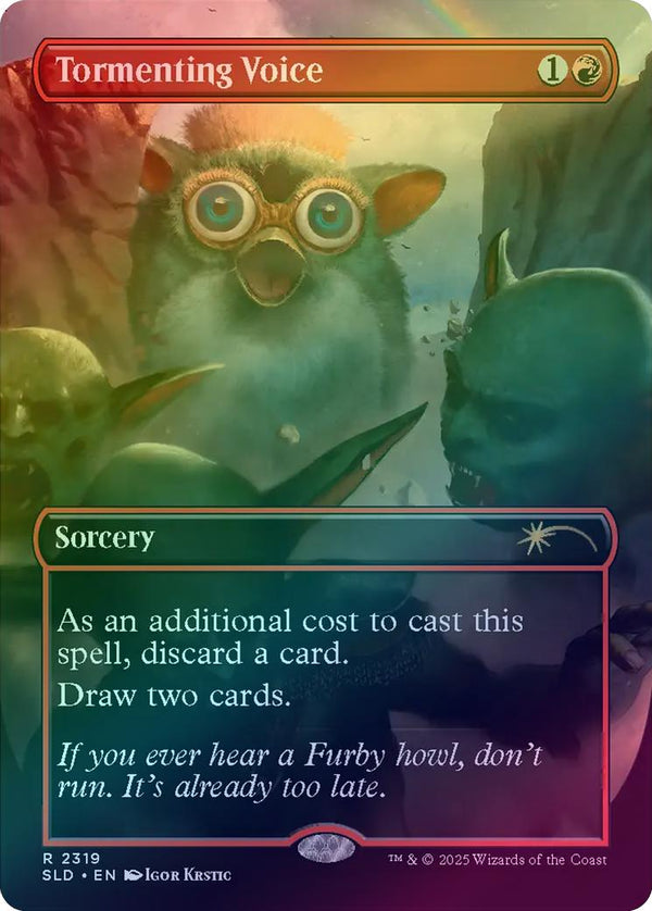 Tormenting Voice - FURBYS: THE GATHERING (Rainbow Foil) (SLD)
