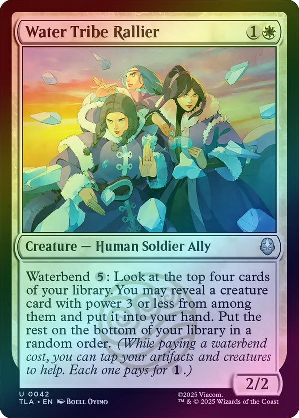 Water Tribe Rallier (Foil) (TLA)
