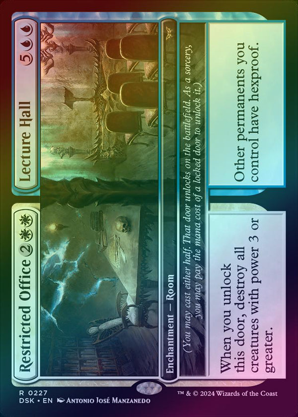Restricted Office // Lecture Hall (Foil) (DSK)