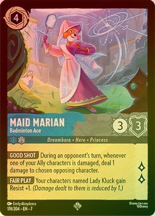 Maid Marian (Badminton Ace) - 176/204 - Super Rare (Foil)