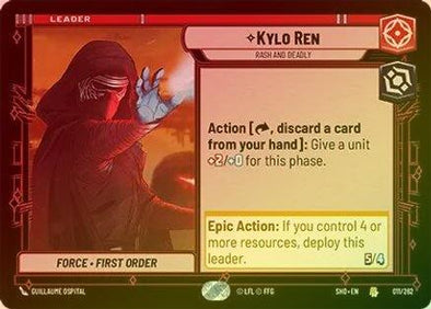 Kylo Ren - Rash and Deadly - 011/262 - Rare (Foil)