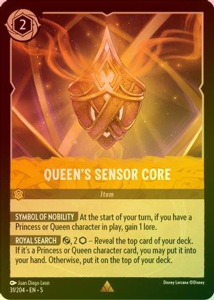 Queen's Sensor Core - 31/204 - Rare (Foil)