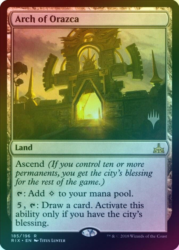 Arch of Orazca - Promo Pack (Foil) (PRIX)