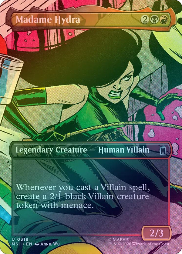 Madame Hydra - Borderless Scene (Foil) (MSH) (Pre-Order)