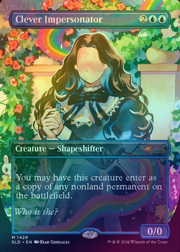 Clever Impersonator - Pick 'Em And Stick 'Em (Rainbow Foil) (SLD)