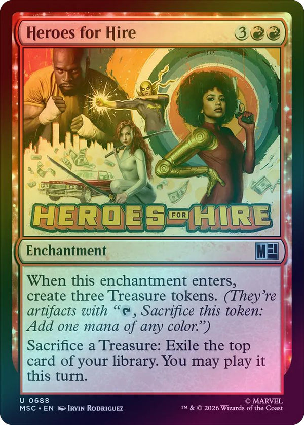 Heroes for Hire (Foil) (MSC)