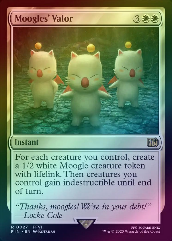 Moogles' Valor (Foil) (FIN)