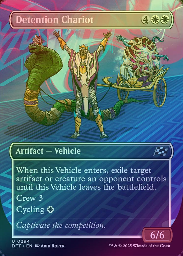 Detention Chariot - Borderless Revved Up (Foil) (DFT)