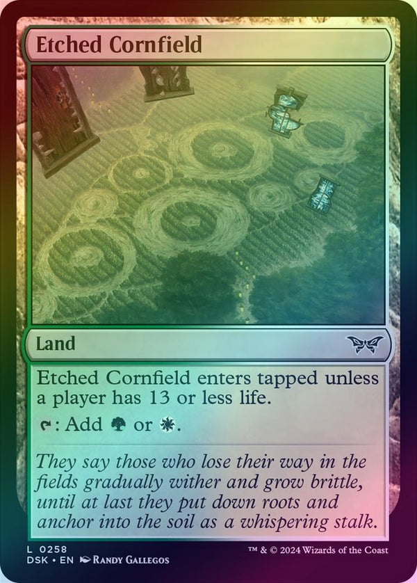 Etched Cornfield (Foil) (DSK)