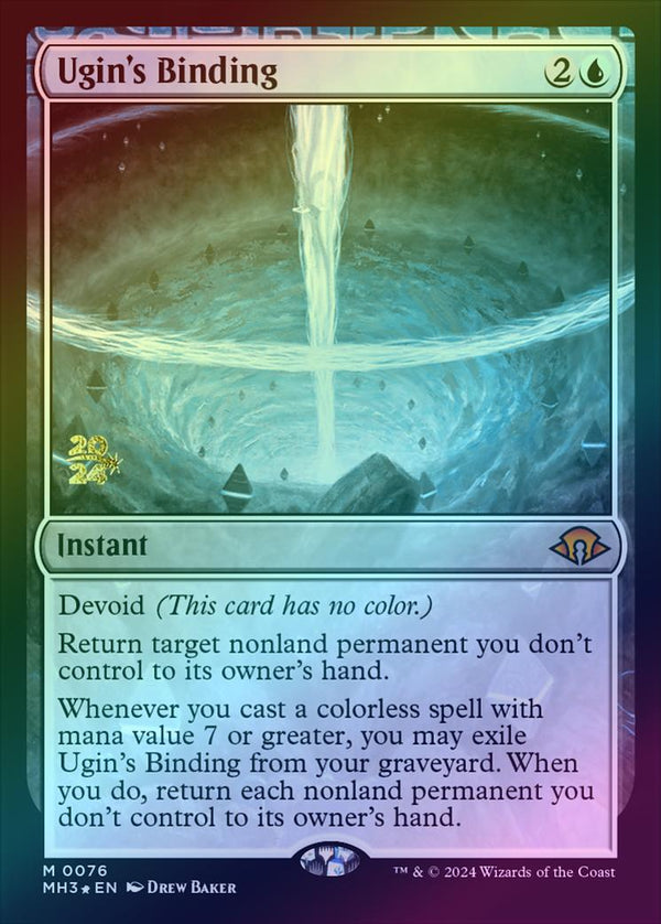 Ugin's Binding - Prerelease Promo (Foil) (PMH3)