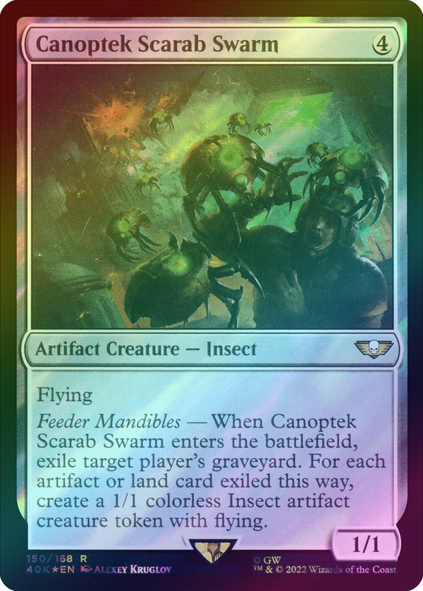 Canoptek Scarab Swarm (Surge Foil) (40K)