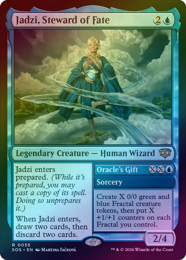 Jadzi, Steward of Fate // Oracle's Gift (Foil) (SOS)