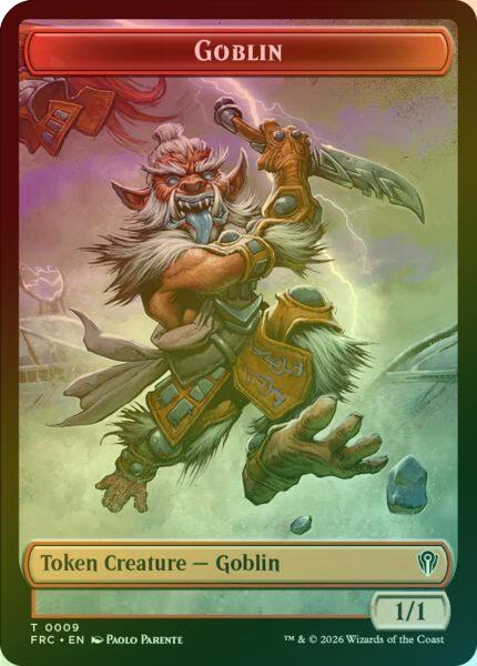 Goblin // Spirit Token (Foil) (TFRC)