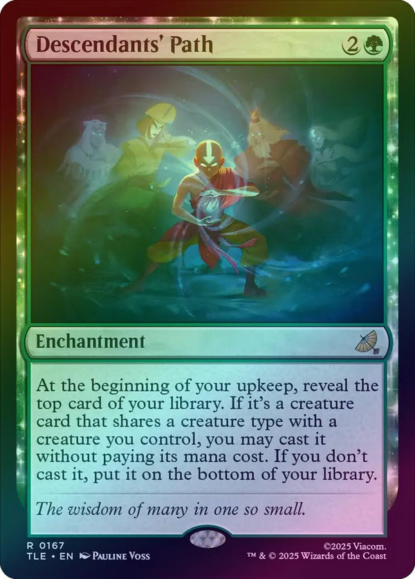 Descendants' Path (Foil) (TLE)