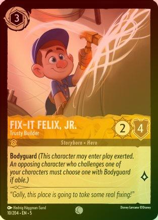 Fix-It Felix, Jr. (Trusty Builder) - 10/204 - Common (Foil)
