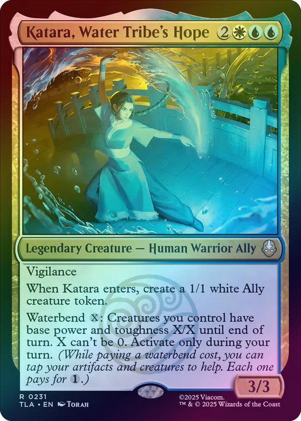 Katara, Water Tribe's Hope (Foil) (TLA)