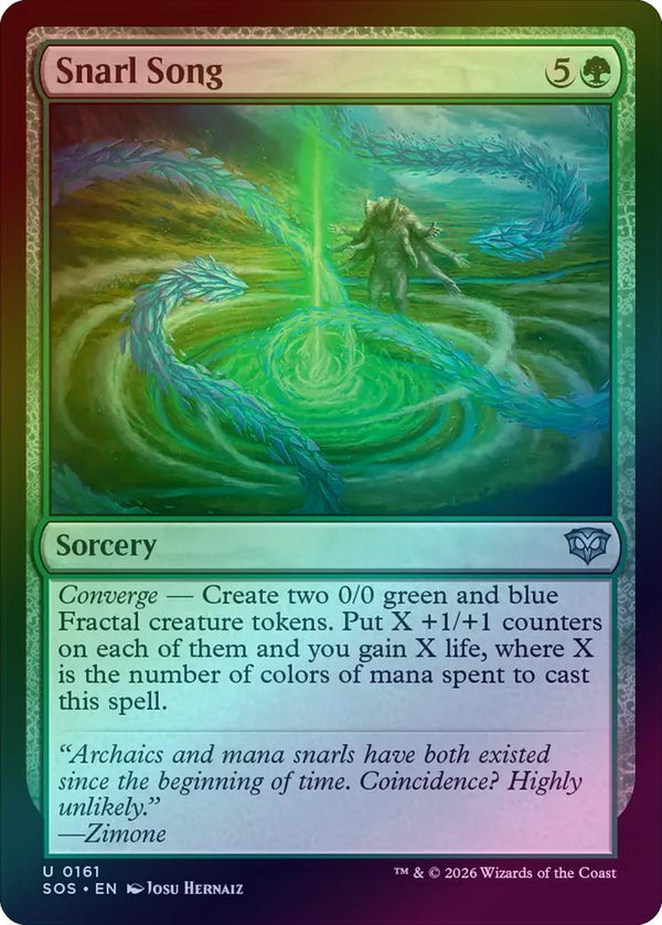 Snarl Song (Foil) (SOS)