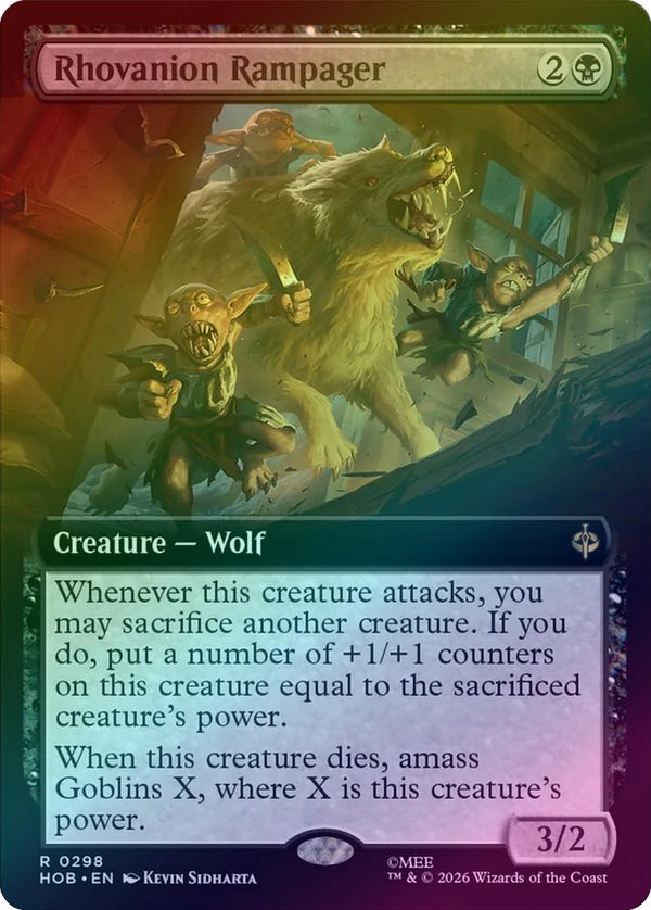 Rhovanion Rampager - Extended Art (Foil) (HOB) (Pre-Order)