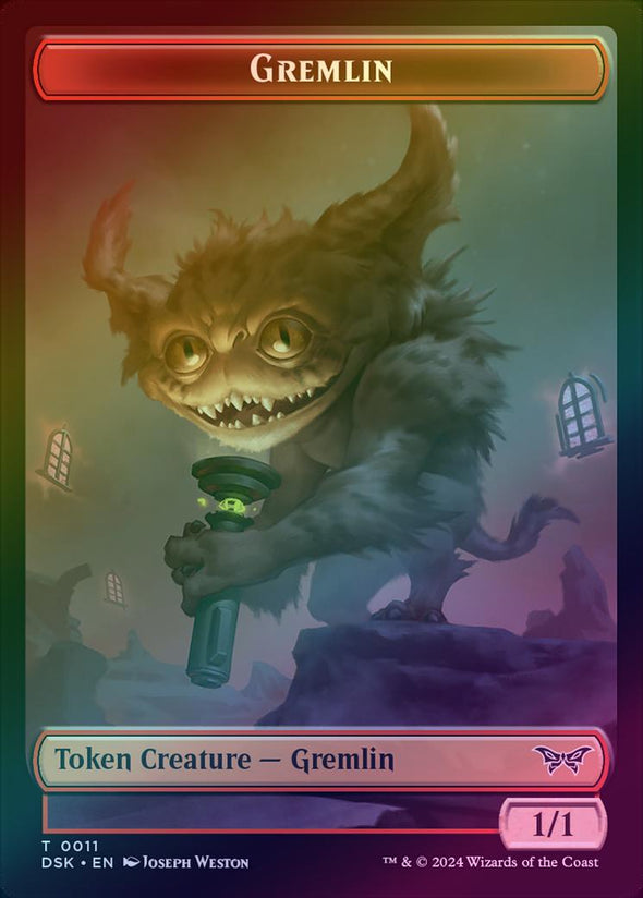 Gremlin Token (Foil) (TDSK)