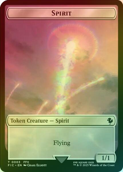 Spirit // Hero (026) Token (Surge Foil) (TFIC)
