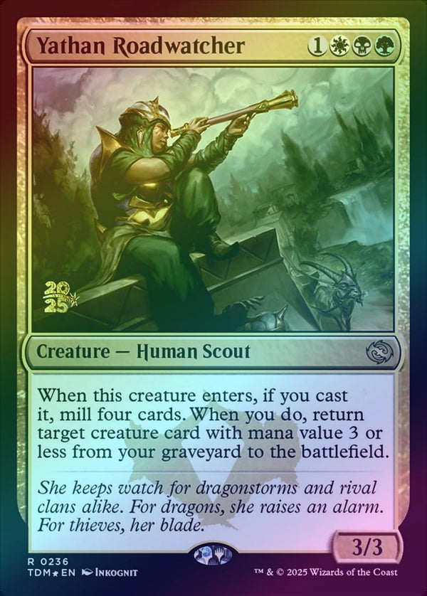Yathan Roadwatcher - Prerelease Promo (Foil) (PTDM)