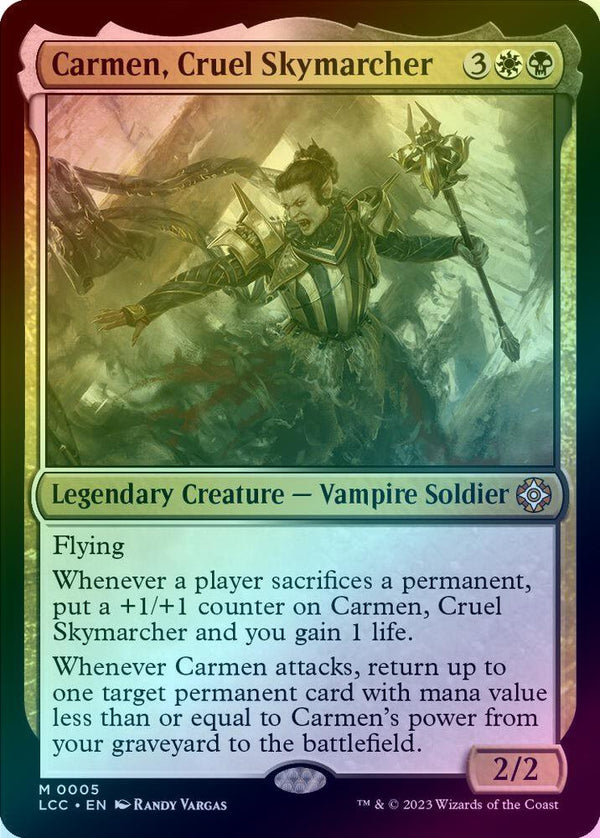Carmen, Cruel Skymarcher (Foil) (LCC)