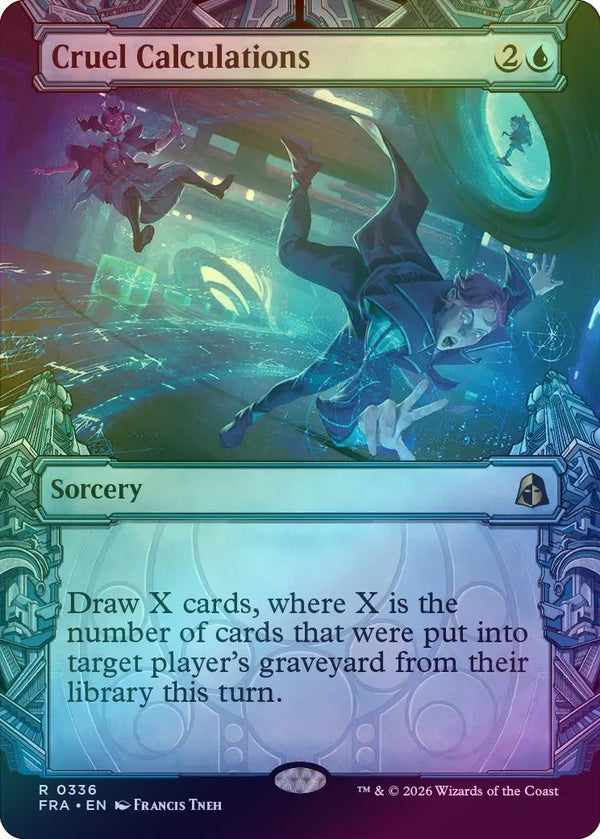 Cruel Calculations - Sculptor's Stronghold Showcase (Foil) (FRA)