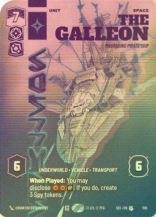 The Galleon - Marauding Pirate Ship (Prestige Foil) - 1116 - Uncommon (Foil)
