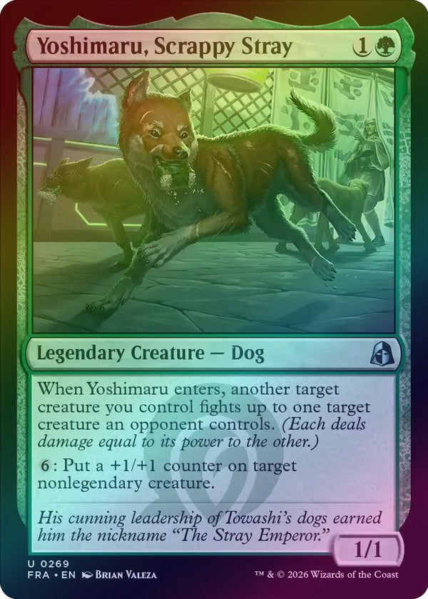 Yoshimaru, Scrappy Stray (Foil) (FRA)