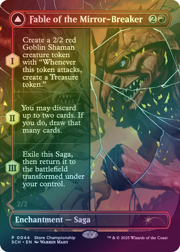 Fable of the Mirror-Breaker // Reflection of Kiki-Jiki - Borderless (Foil) (SCH)