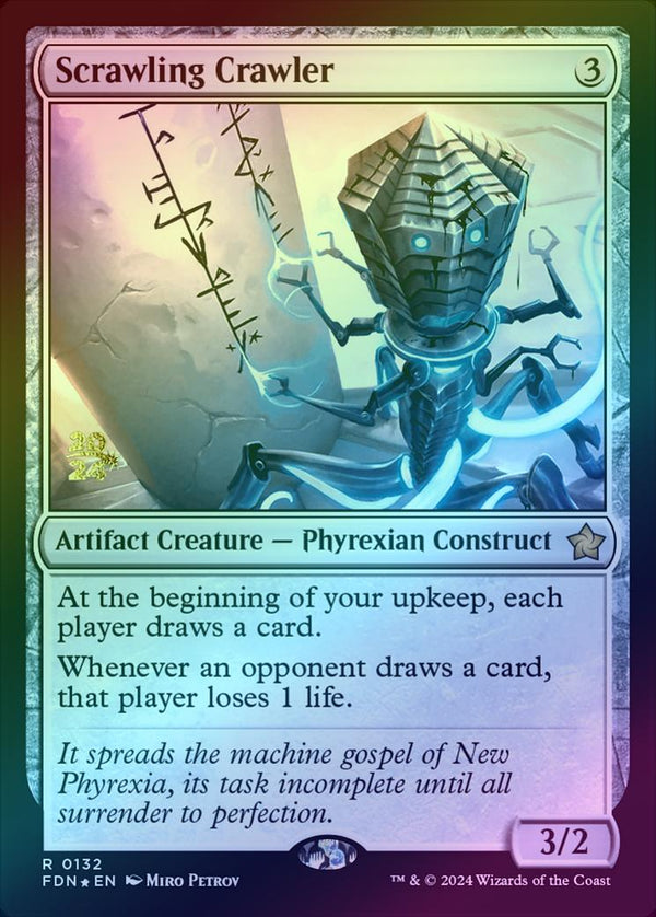 Scrawling Crawler - Prerelease Promo (Foil) (PFDN)