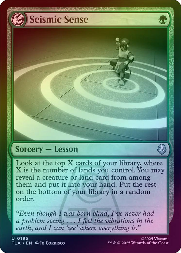 Seismic Sense (Foil) (TLA)