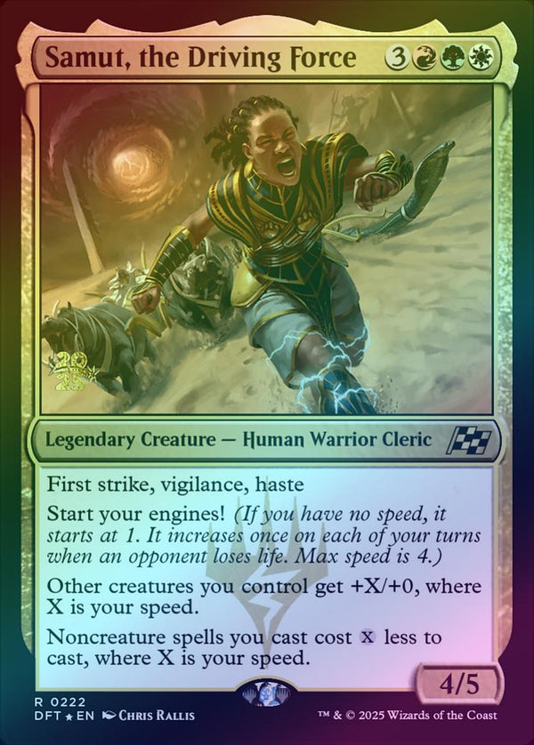 Samut, the Driving Force - Prerelease Promo (Foil) (PDFT)