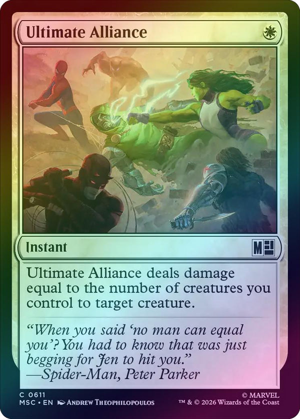 Ultimate Alliance (Foil) (MSC)
