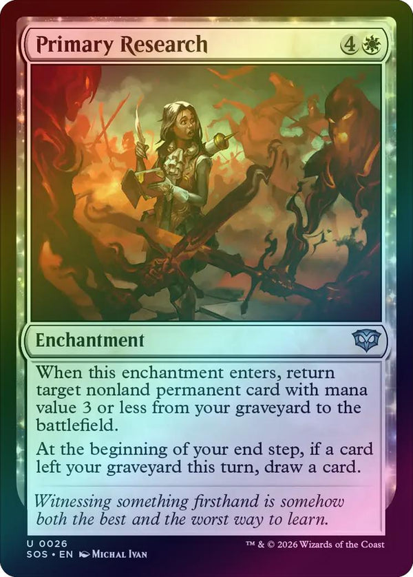 Primary Research (Foil) (SOS)