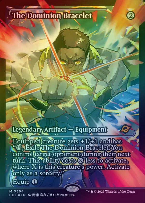 The Dominion Bracelet - Japan Showcase - English Language (Foil) (EOE)