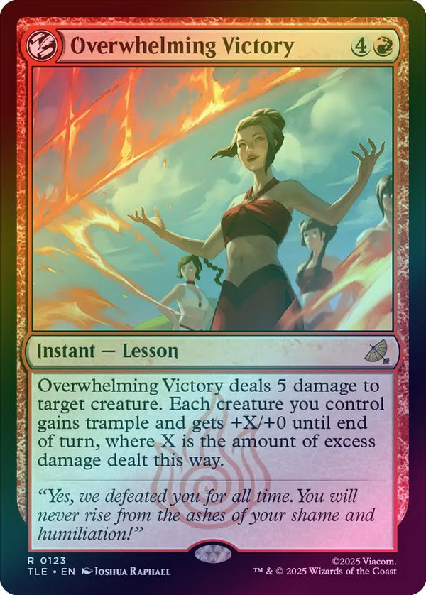 Overwhelming Victory (Foil) (TLE)