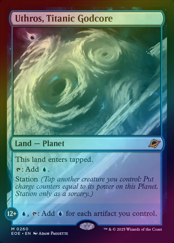 Uthros, Titanic Godcore (Foil) (EOE)