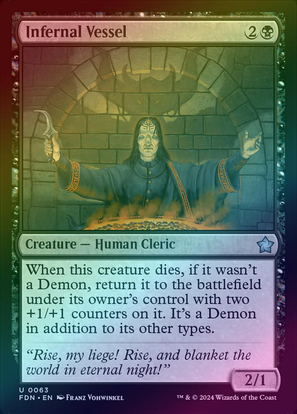 Infernal Vessel (Foil) (FDN)
