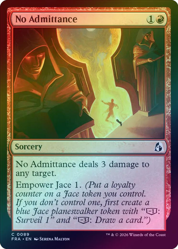No Admittance (Foil) (FRA)