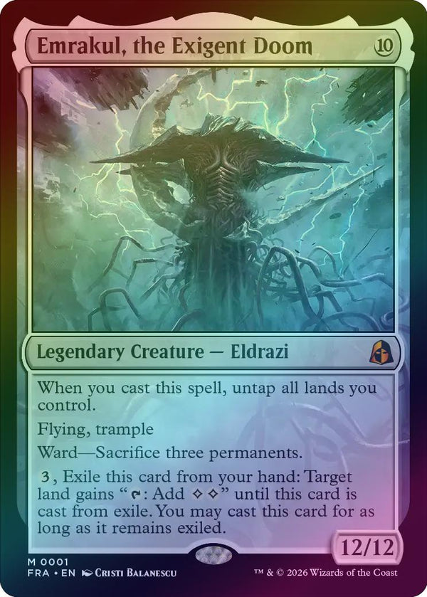Emrakul, the Exigent Doom (Foil) (FRA) (Pre-Order)