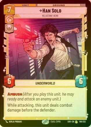 Han Solo - Reluctant Hero - 198/252 - Rare (Foil)