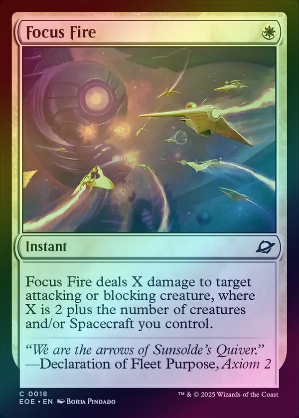 Focus Fire (Foil) (EOE)