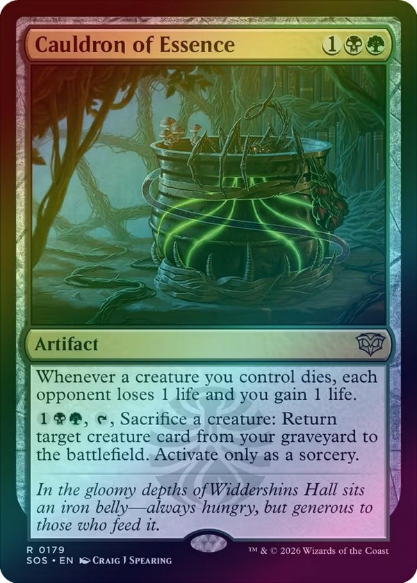 Cauldron of Essence (Foil) (SOS)