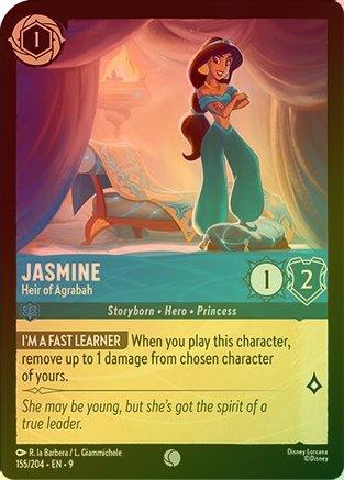 Jasmine (Heir of Agrabah) (Fabled Reprint) - 155/204 - Common (Foil)