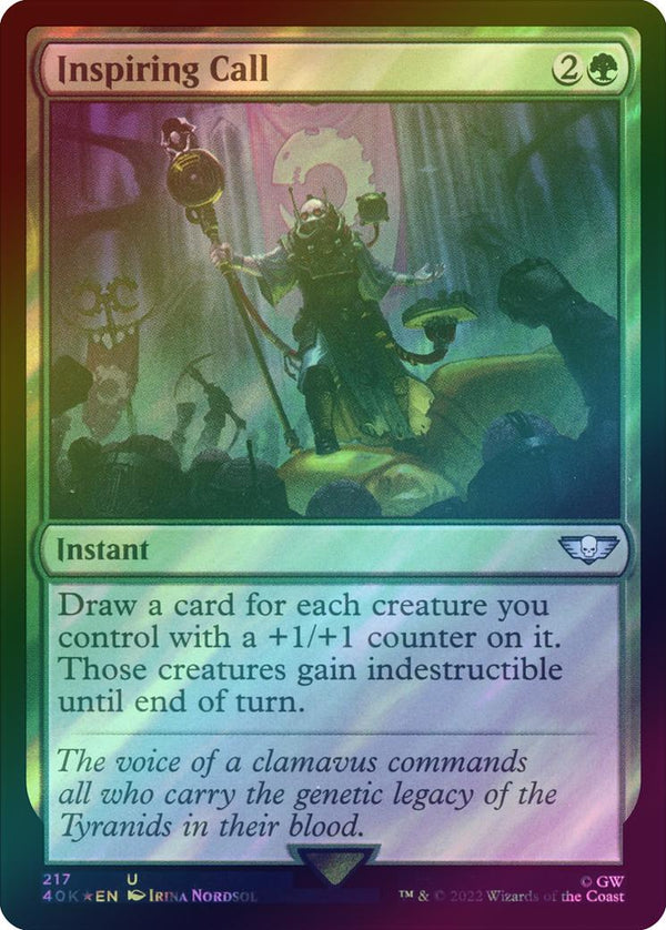 Inspiring Call (Surge Foil) (40K)