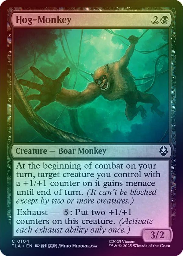 Hog-Monkey (Foil) (TLA)